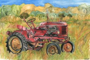 Tractor 12x18 72dpi