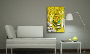 Spring Trees in room