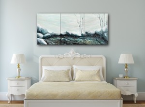 Winter Triptych in Room