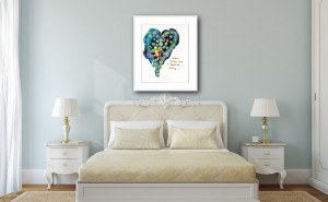 Heart Song in room